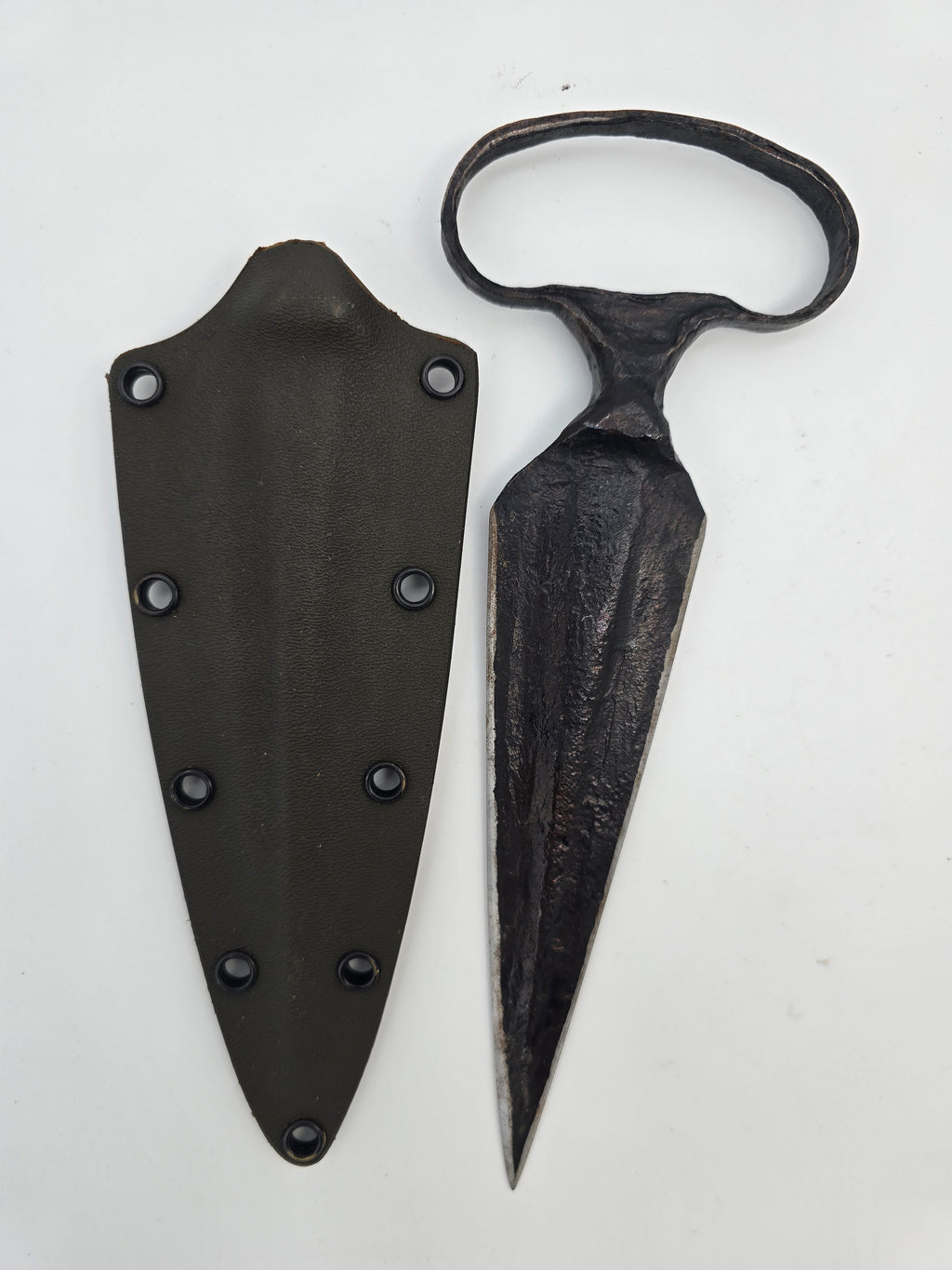 Push Dagger with Sheath