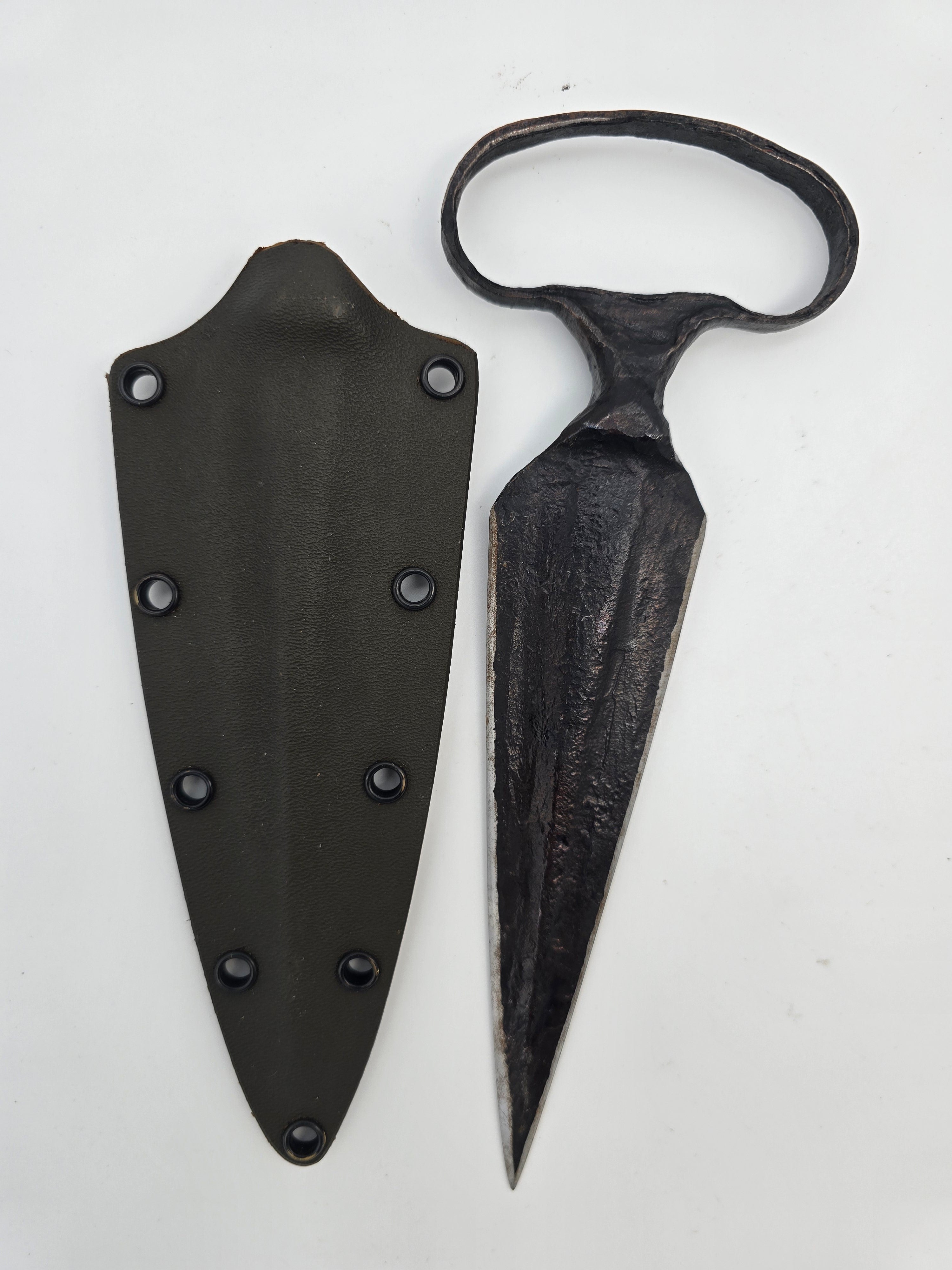 Push Dagger with Sheath