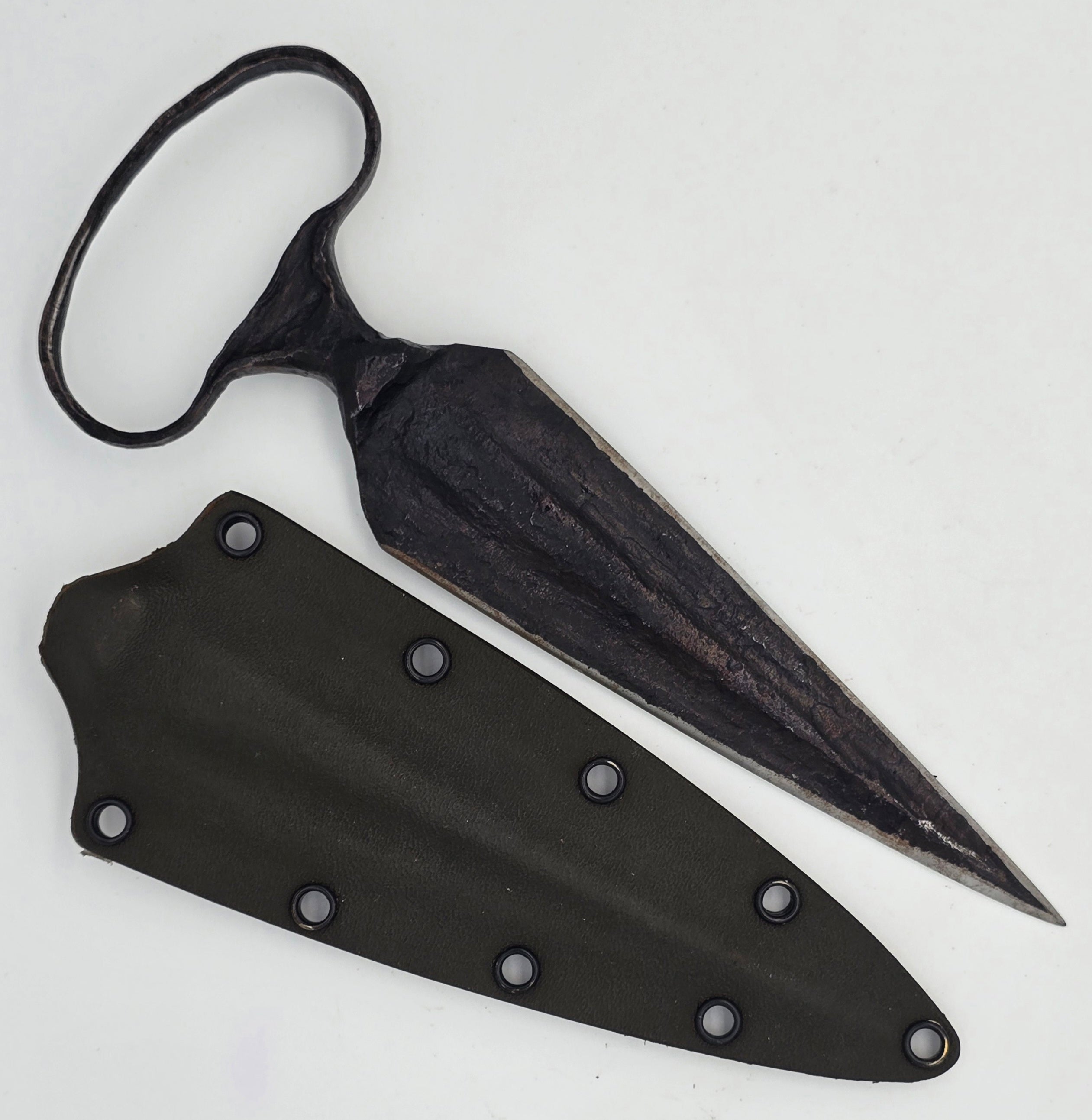 Push Dagger with Sheath