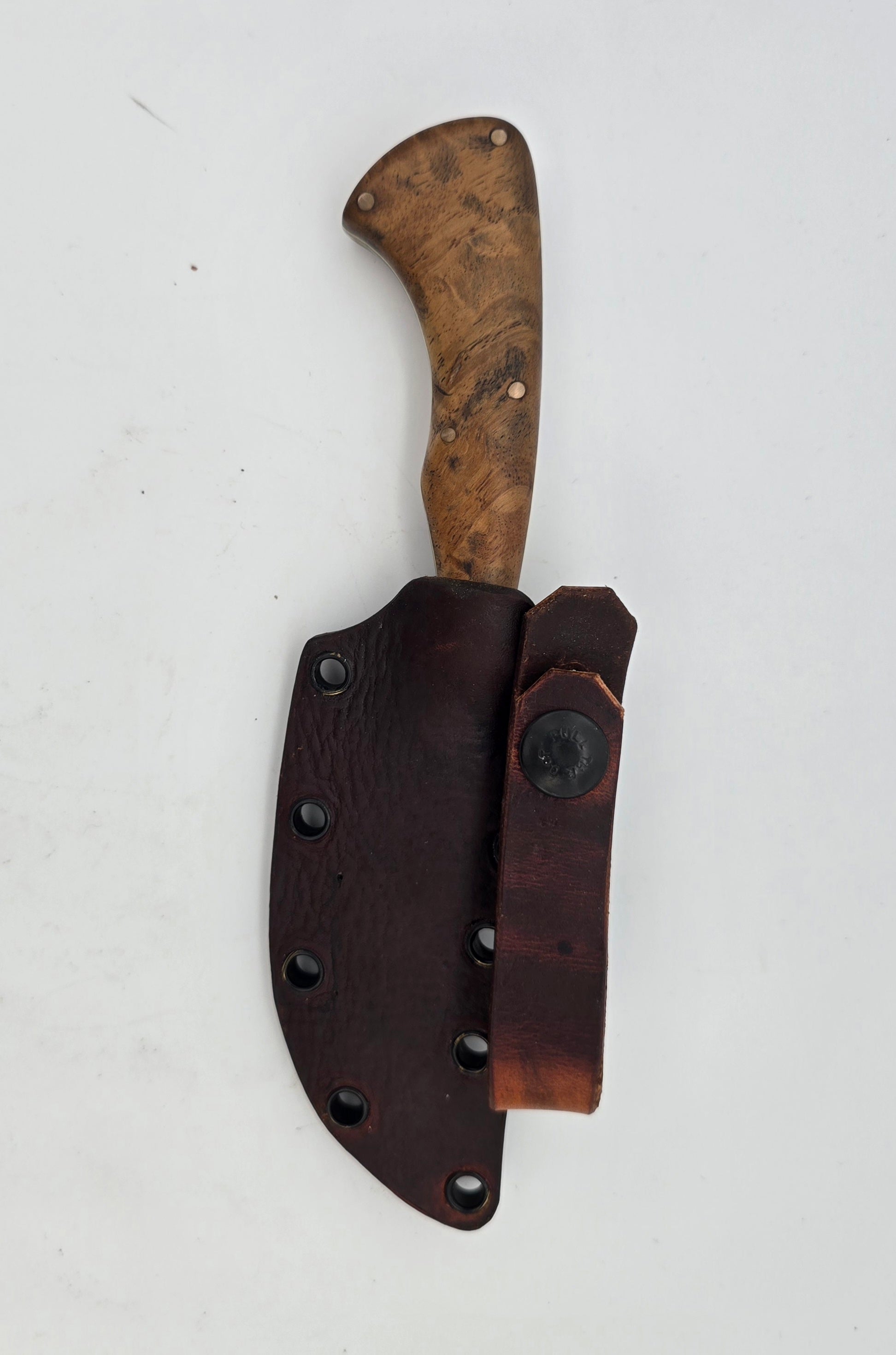 Sunshine Damascus Skinner Knife