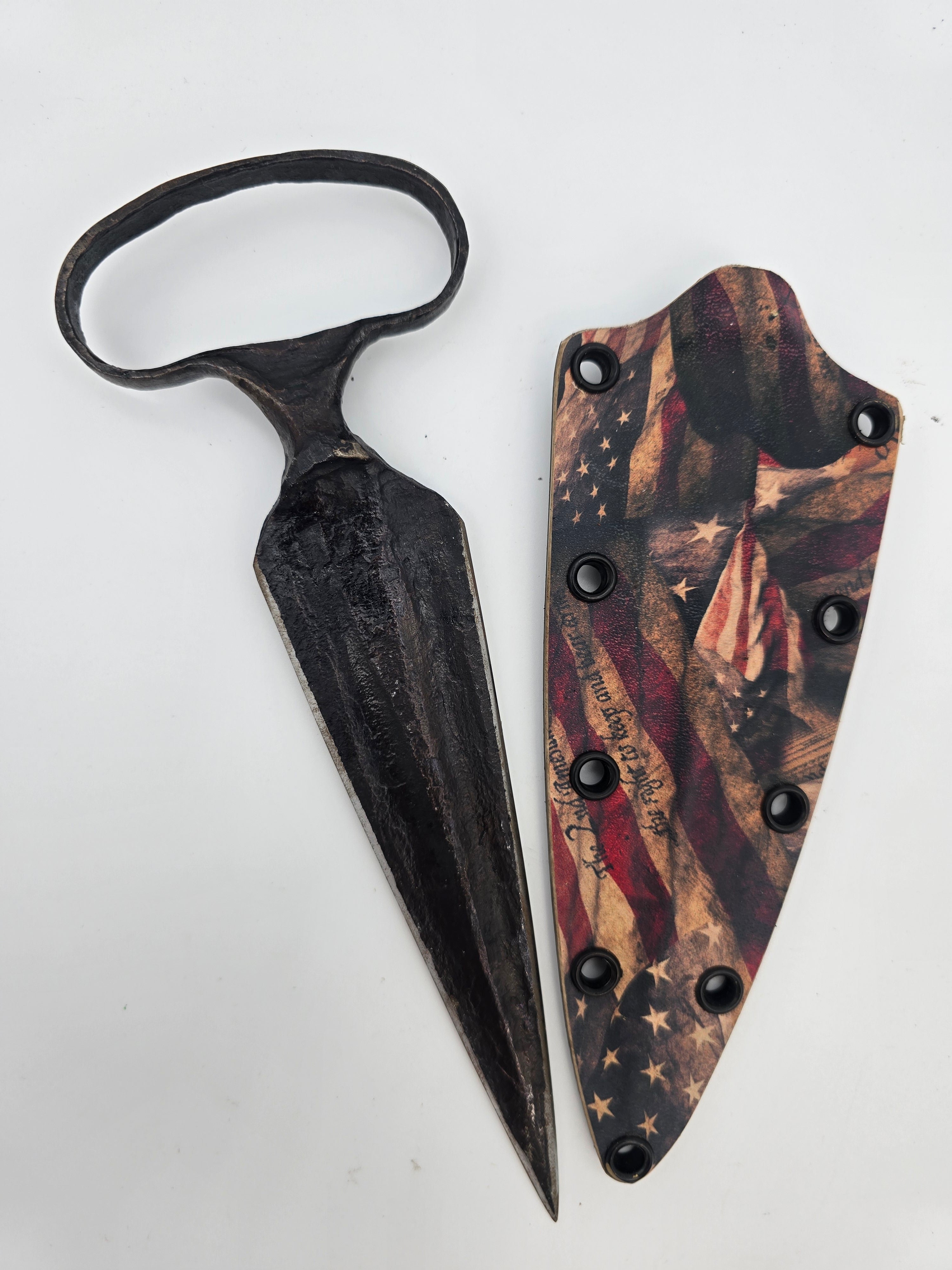 Push Dagger with Sheath