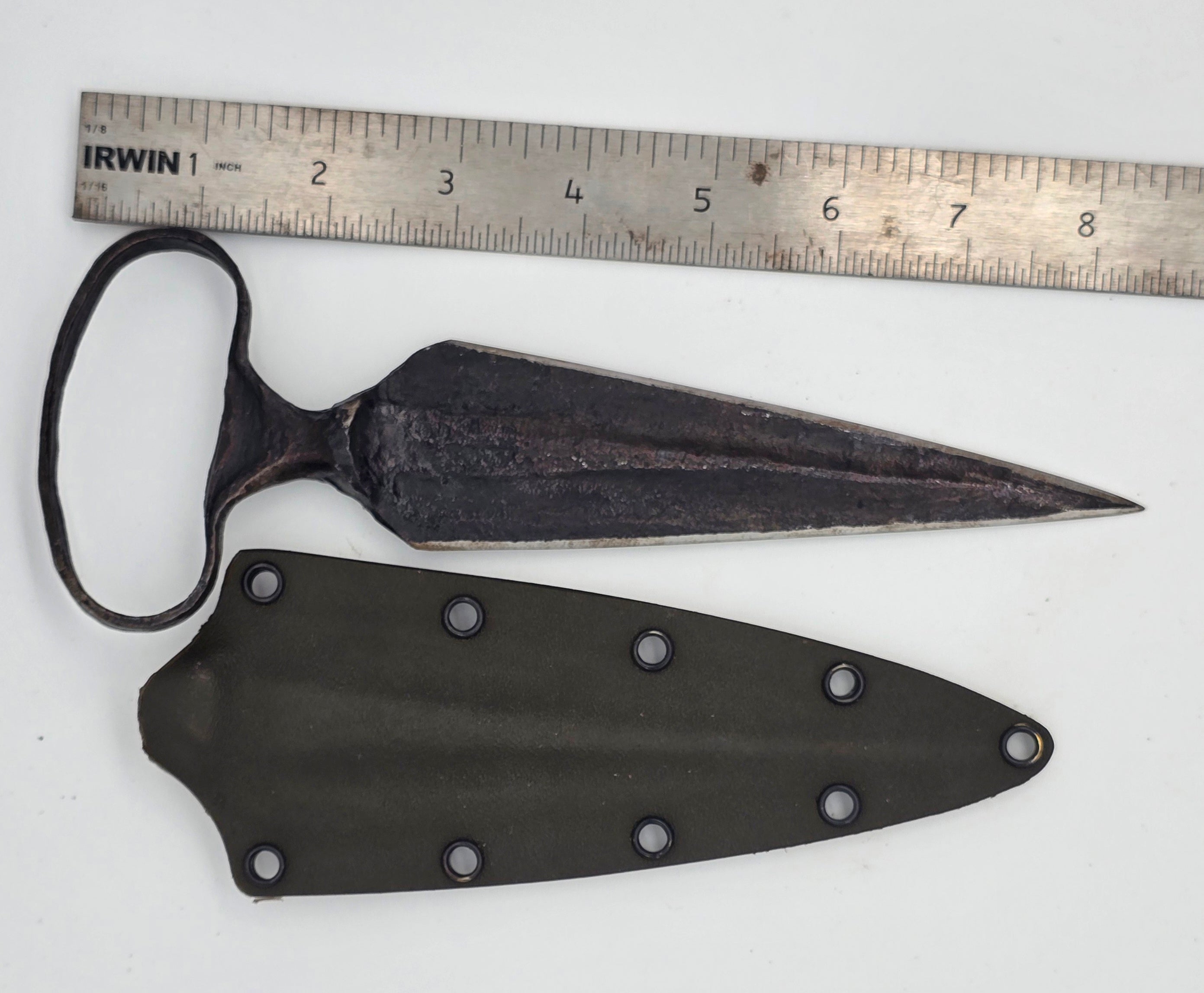 Push Dagger with Sheath