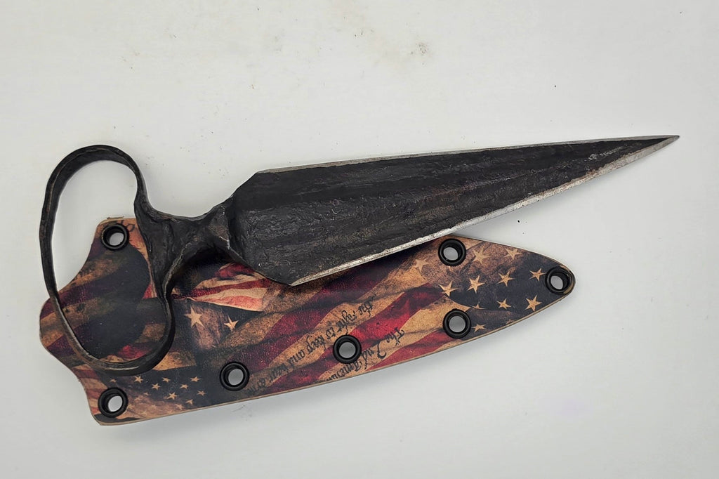 Push Dagger with Sheath